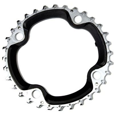 Превью  Звезда передняя SHIMANO Deore XT M672 4 x 96 10 sp. Сталь